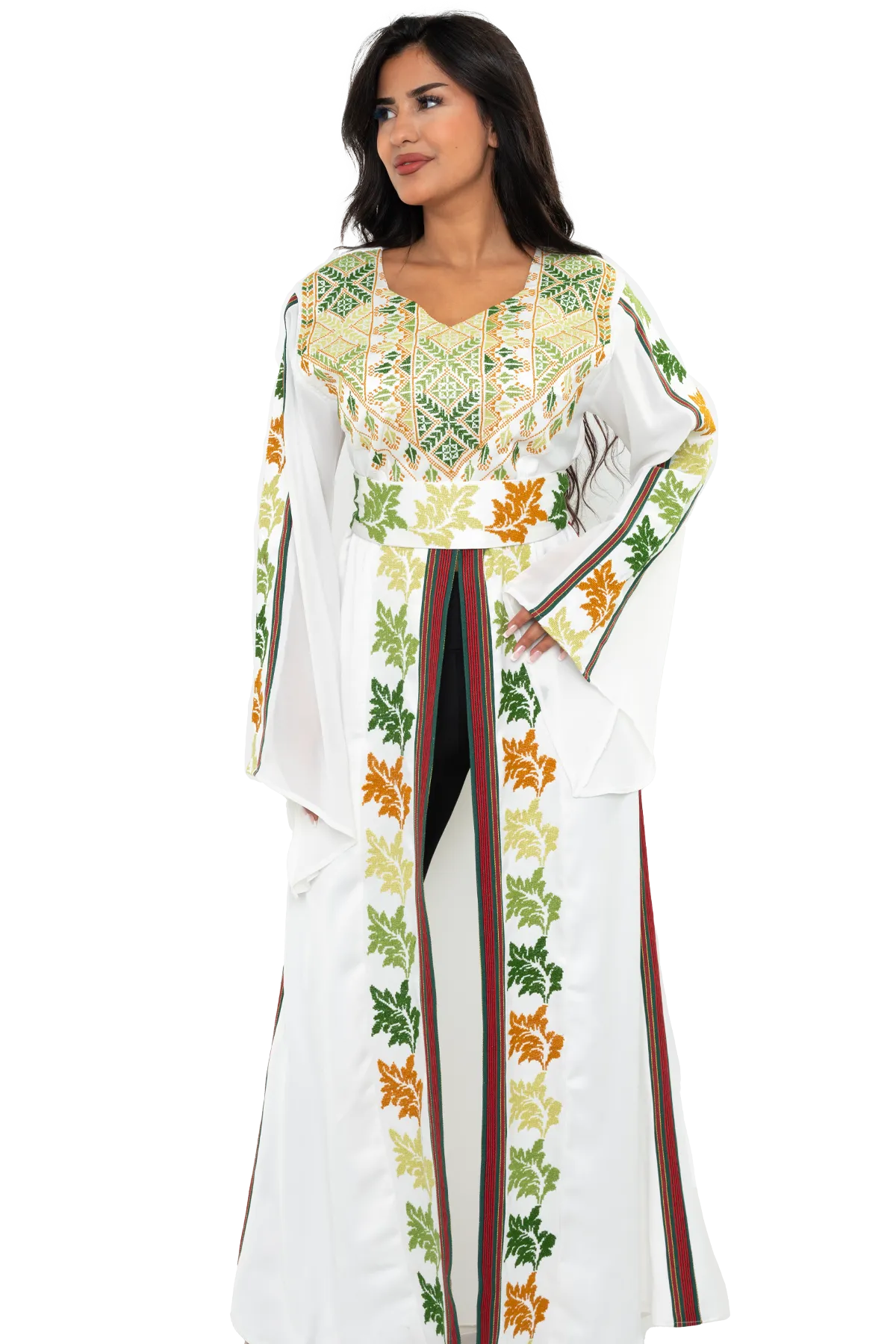 Fallahi hand-embroidered dress