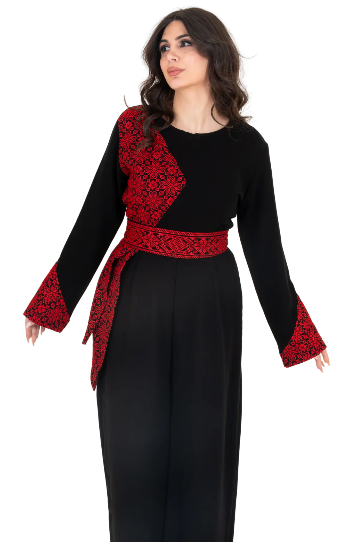 Fallahi Black&red Jumpsuit