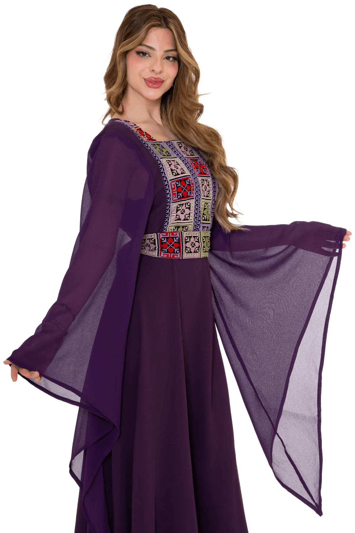 Fallahi navy dress