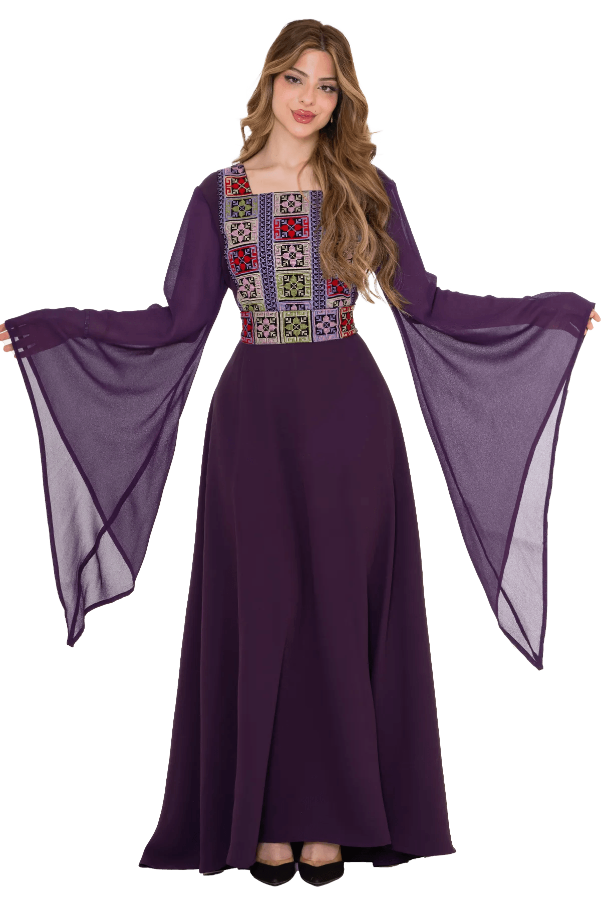 Fallahi navy dress