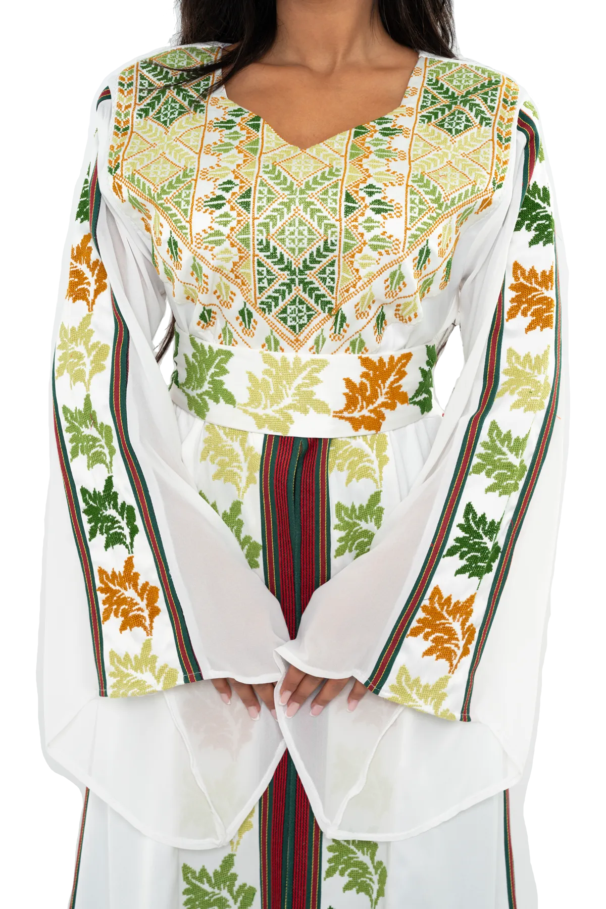 Fallahi hand-embroidered dress