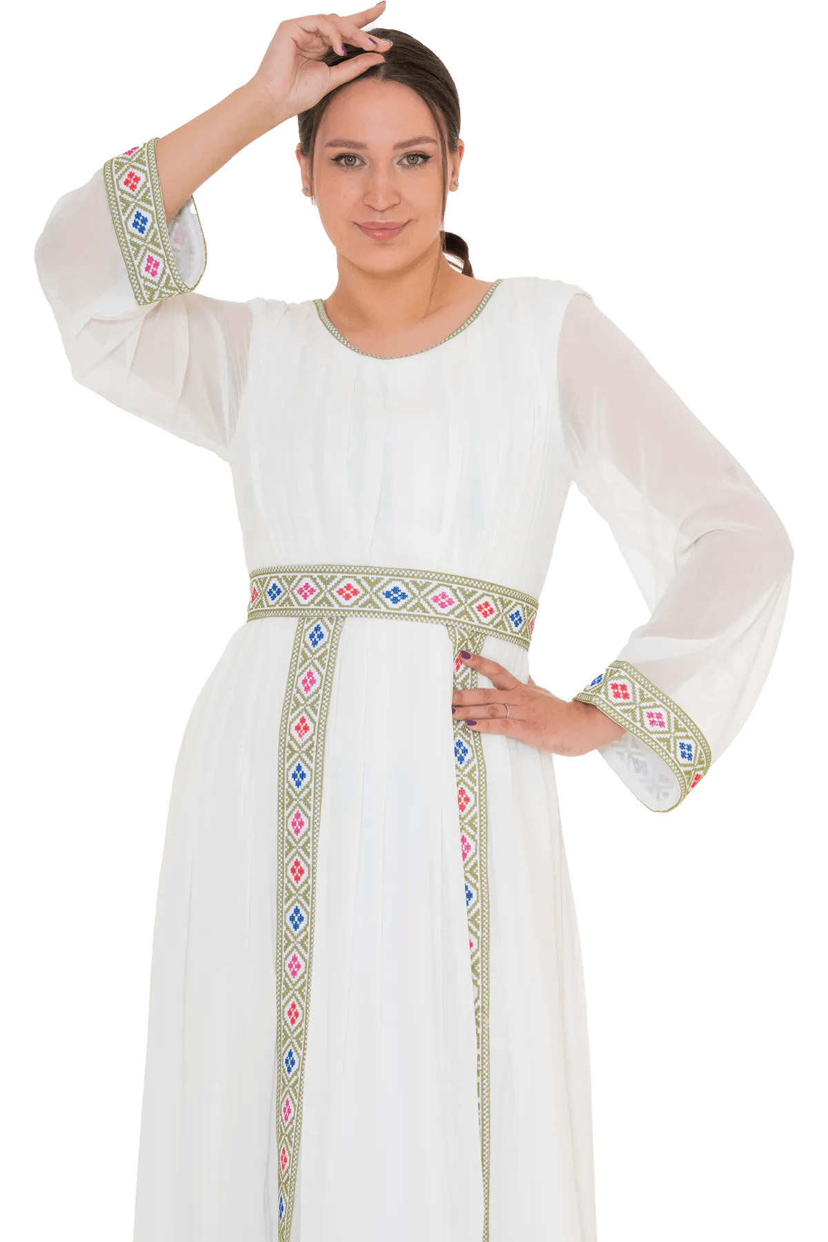 White Fallahi Thoub