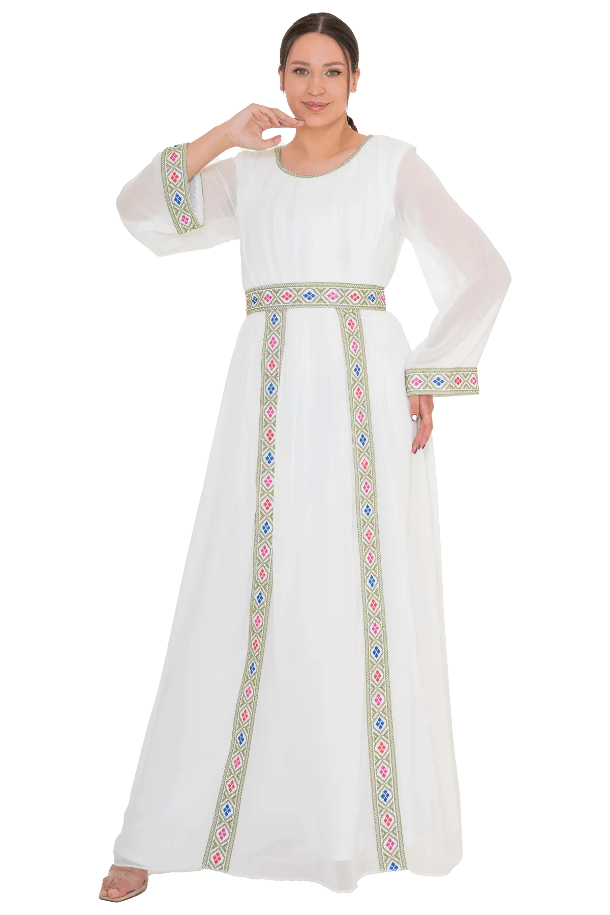 White Fallahi Thoub