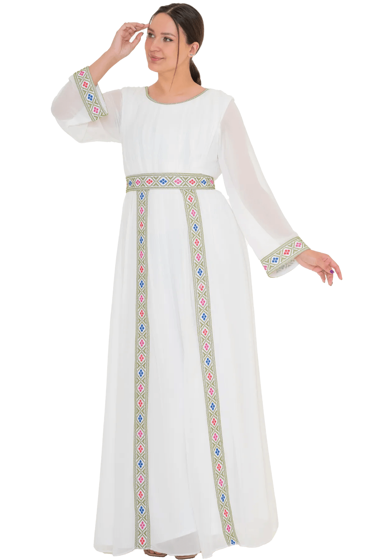 White Fallahi Thoub