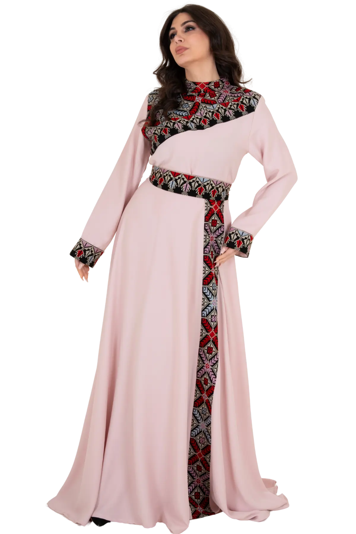 Machine-stitched Thoub