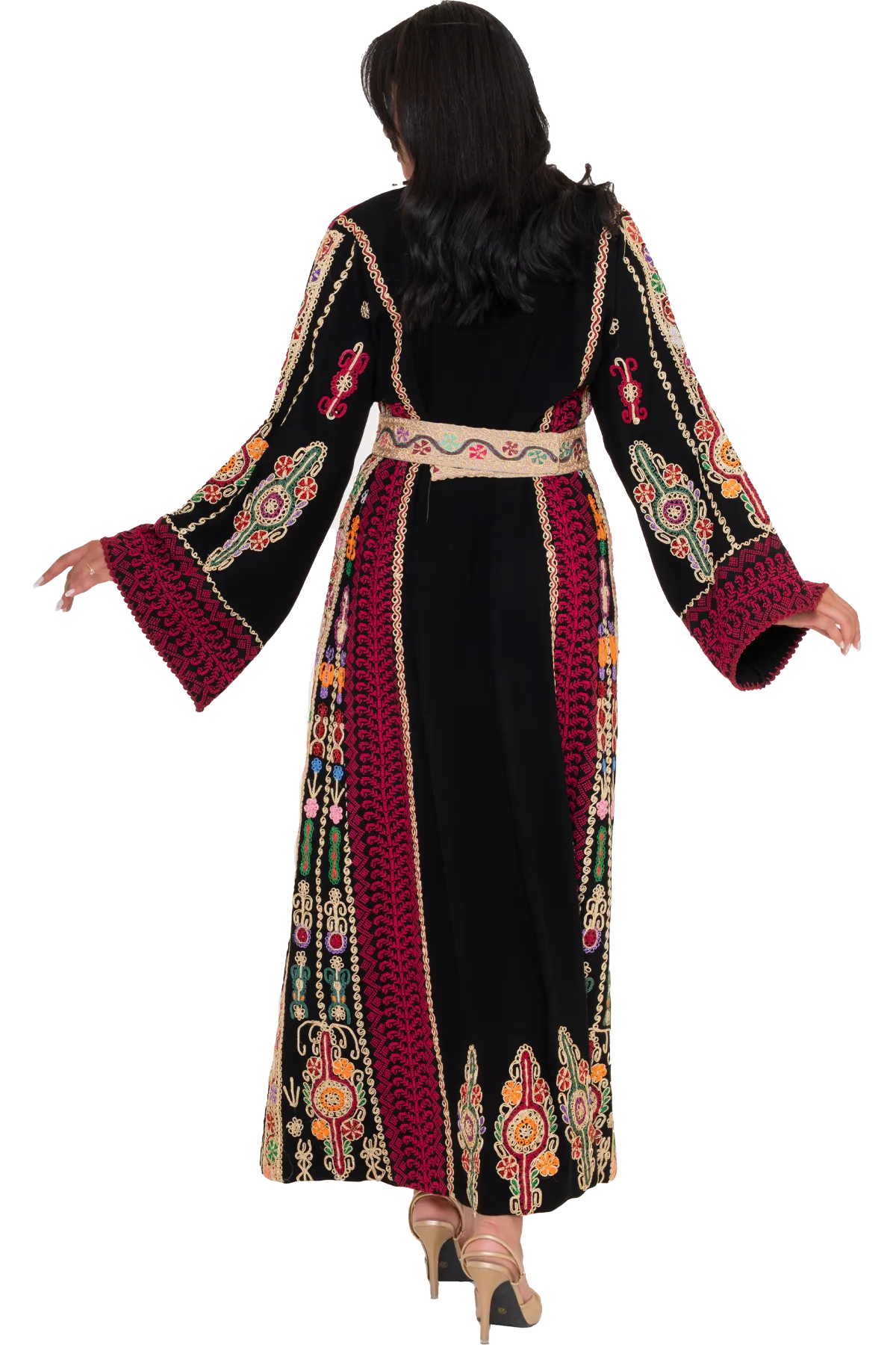 Hand-stitched Black Malacca