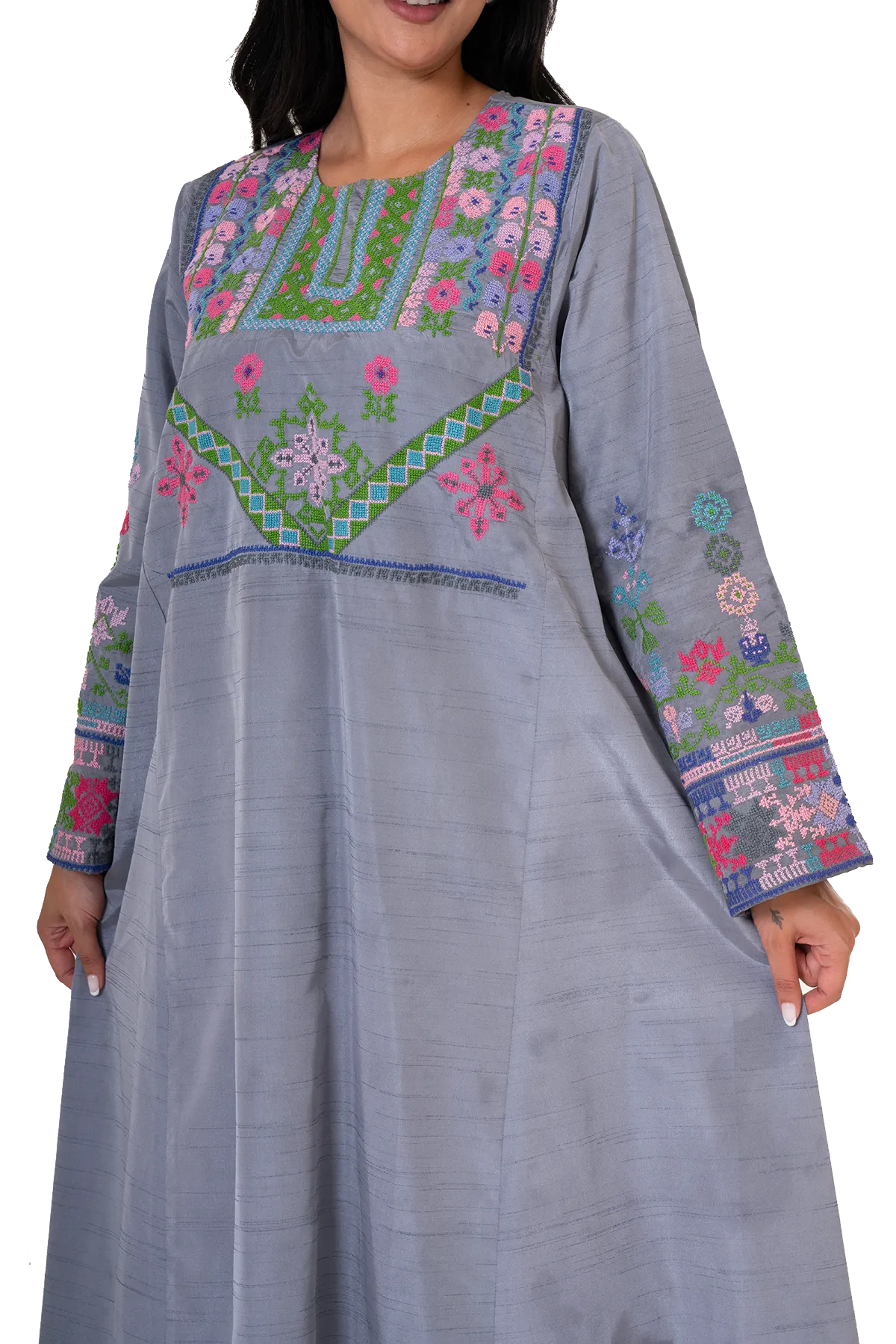 Hand-stitched Tafta Thoub