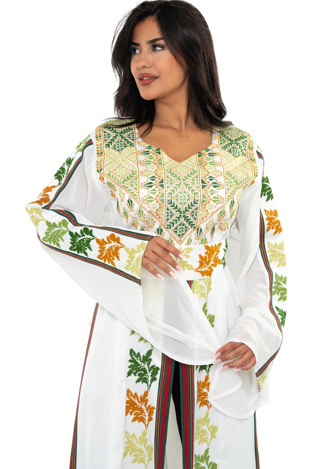 Fallahi hand-embroidered dress