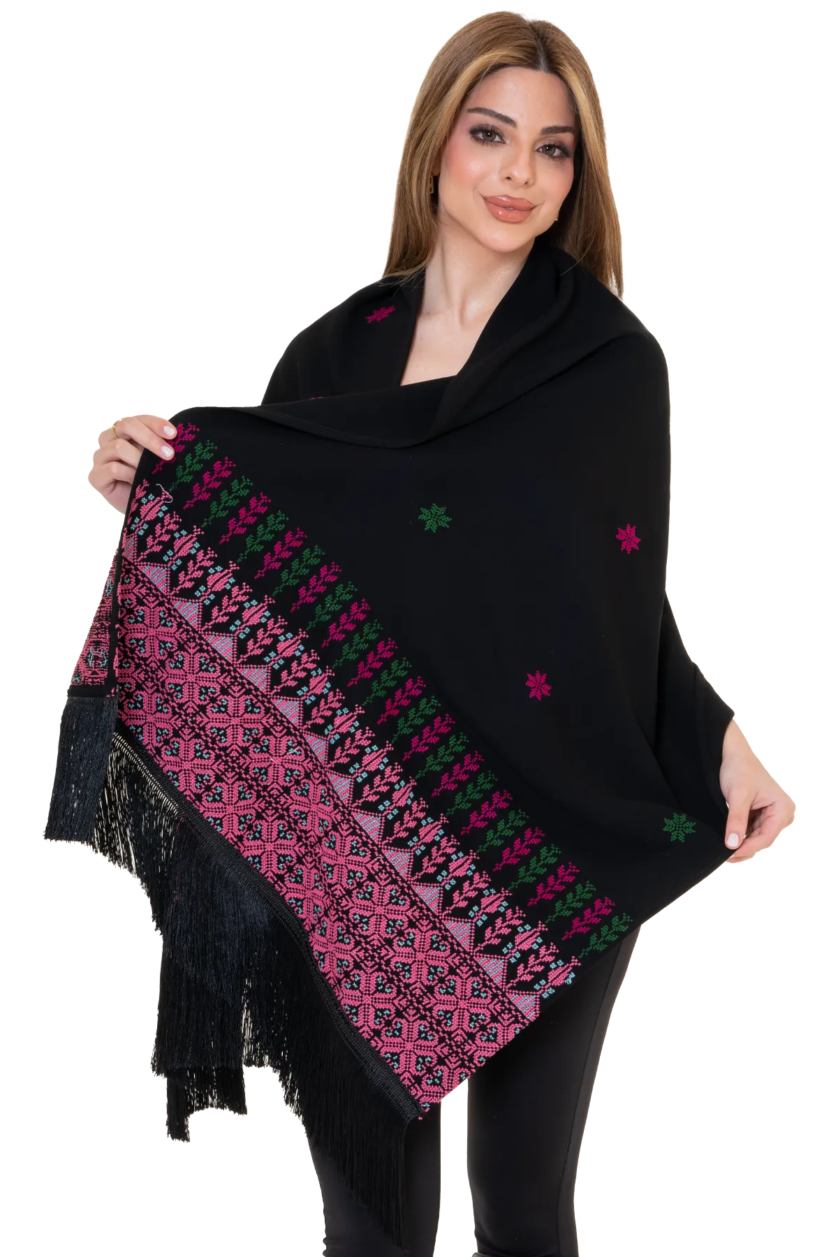 Fallahi Hand-stitched Shawl