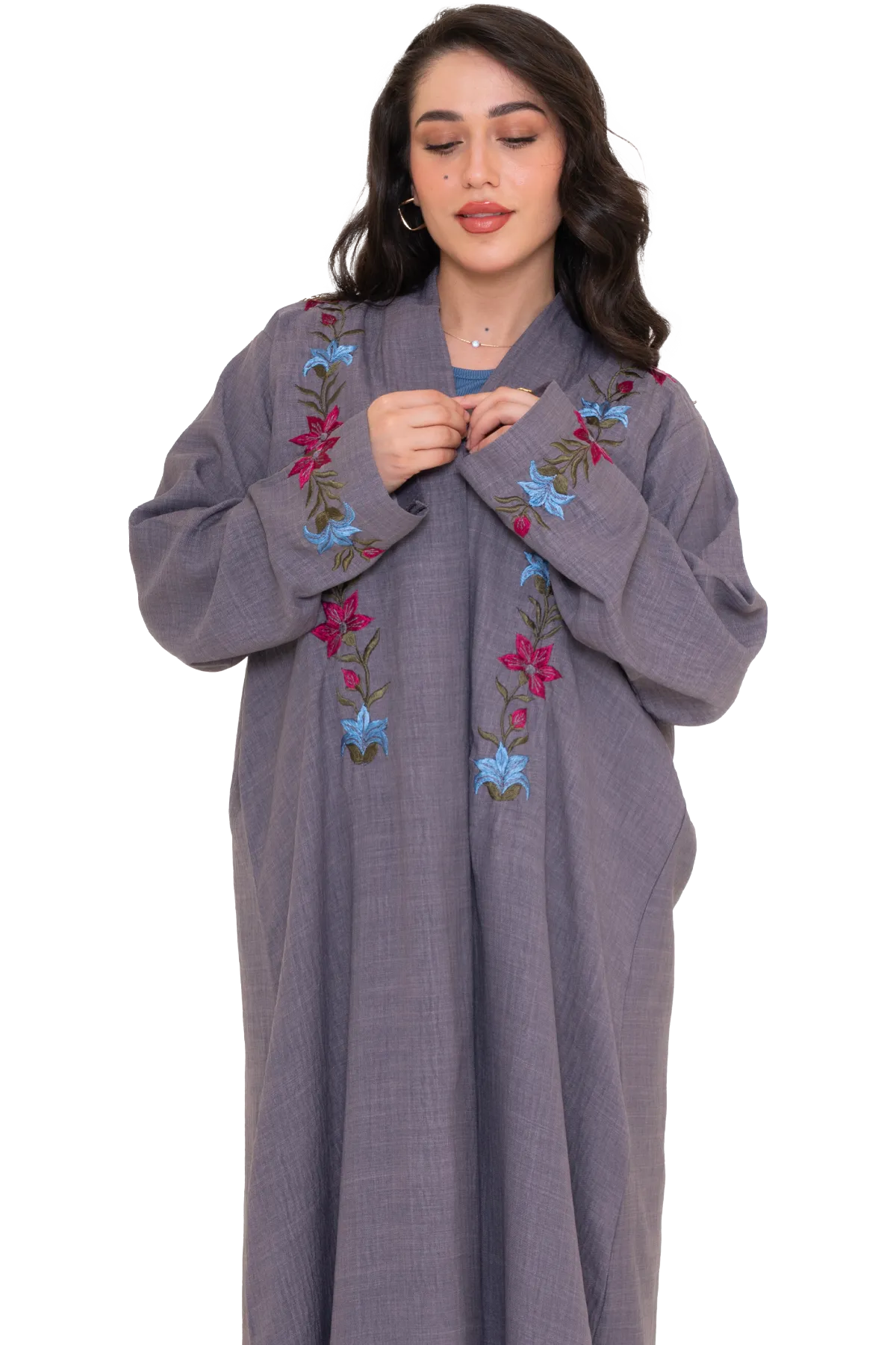 Hand-stitched Tara Abaya
