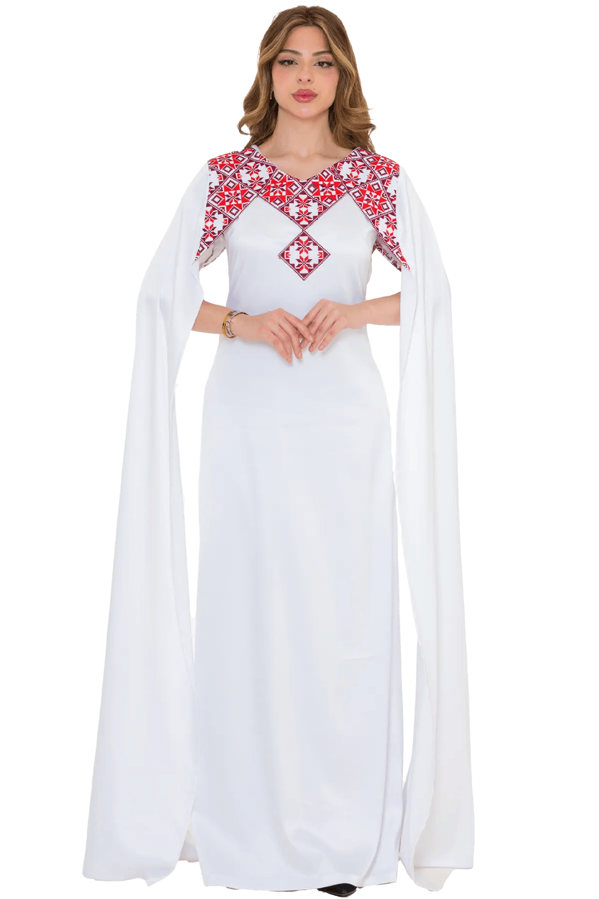 White Henna Dress