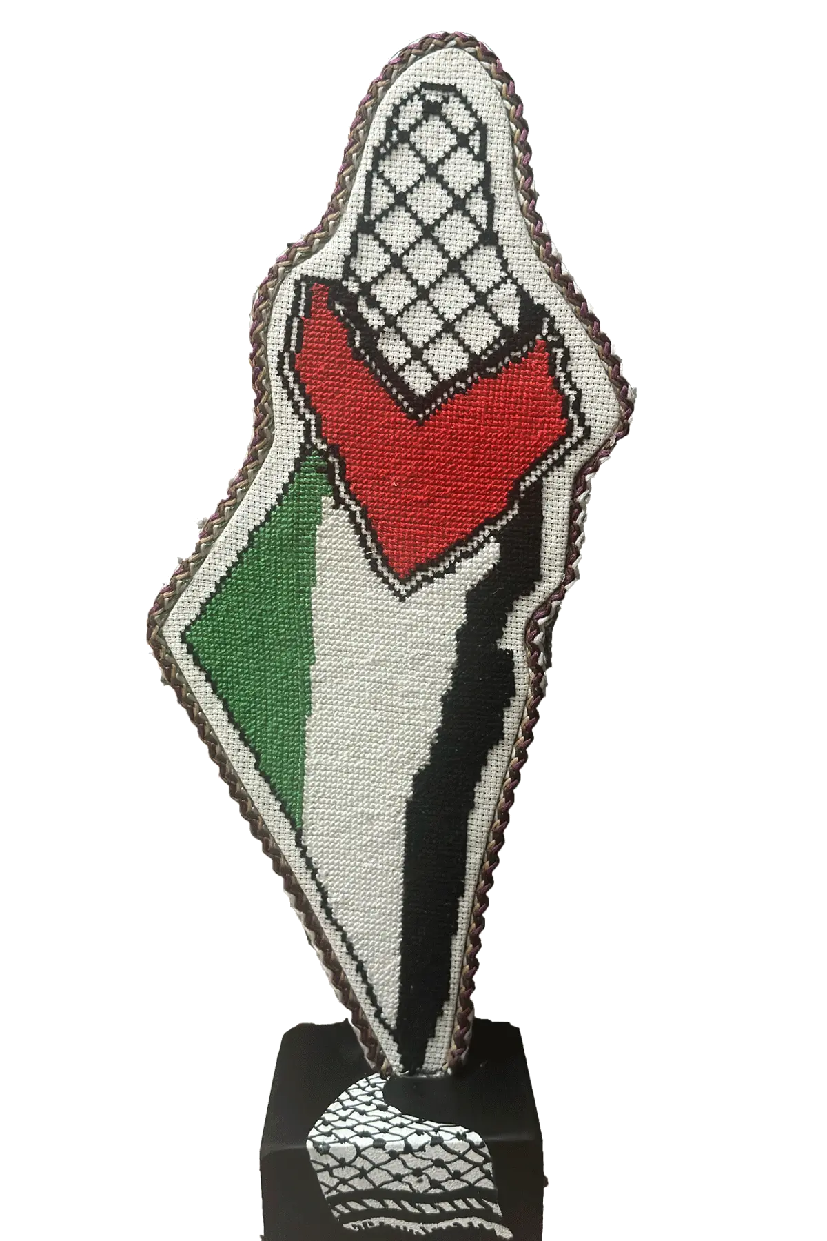 Palestine Flag map