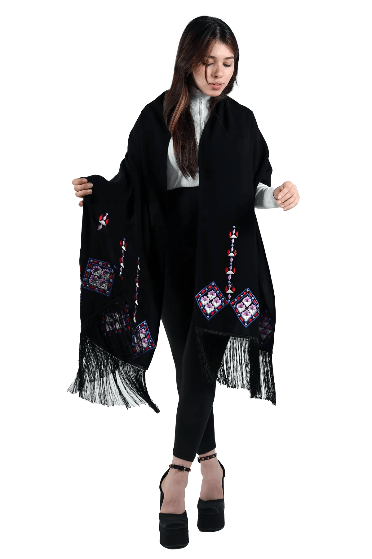 Asmaa Bani Issa Shawl - Tatreez Store