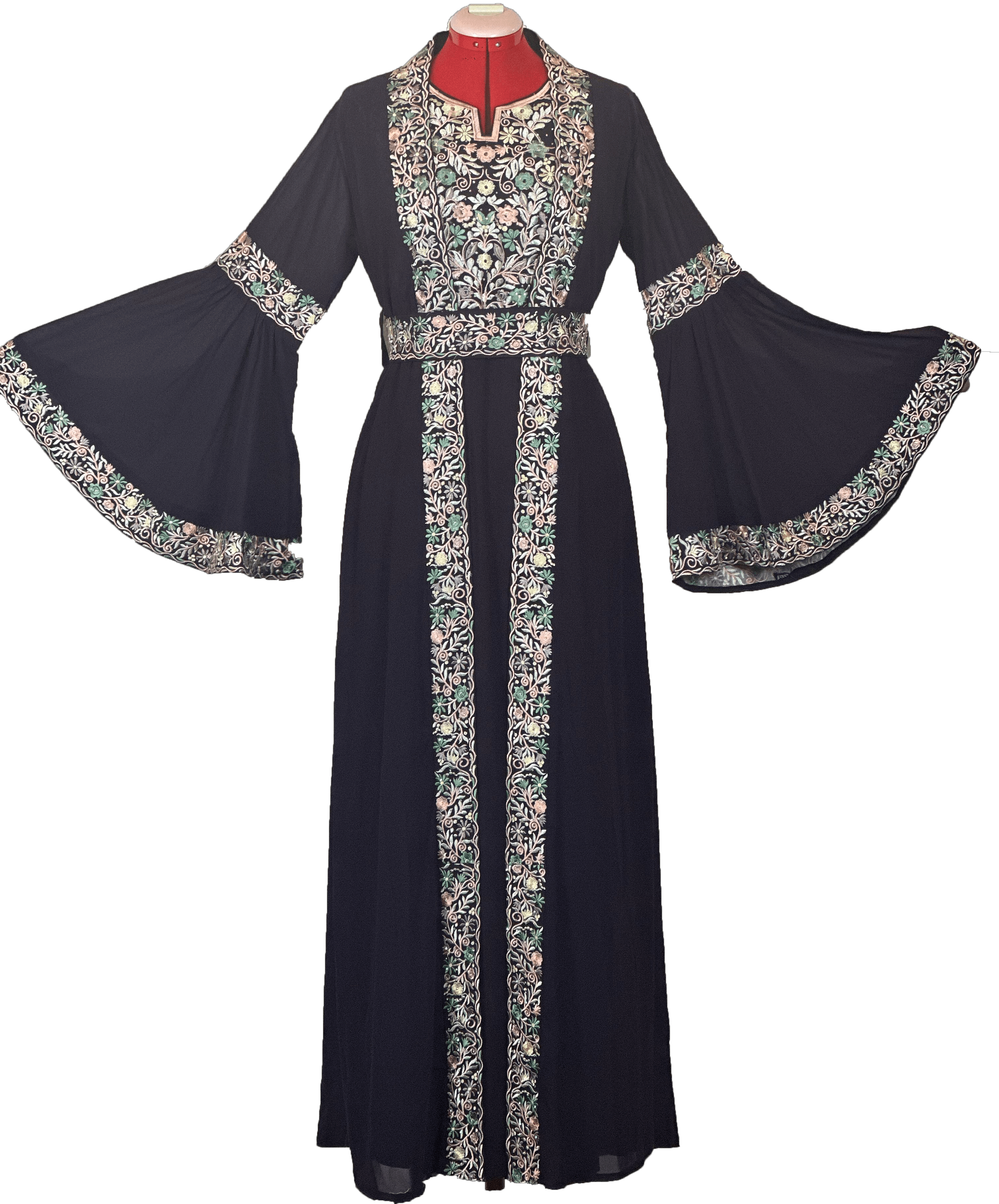 Blossom Kaftan (3pcs) - TATREEZ STORE