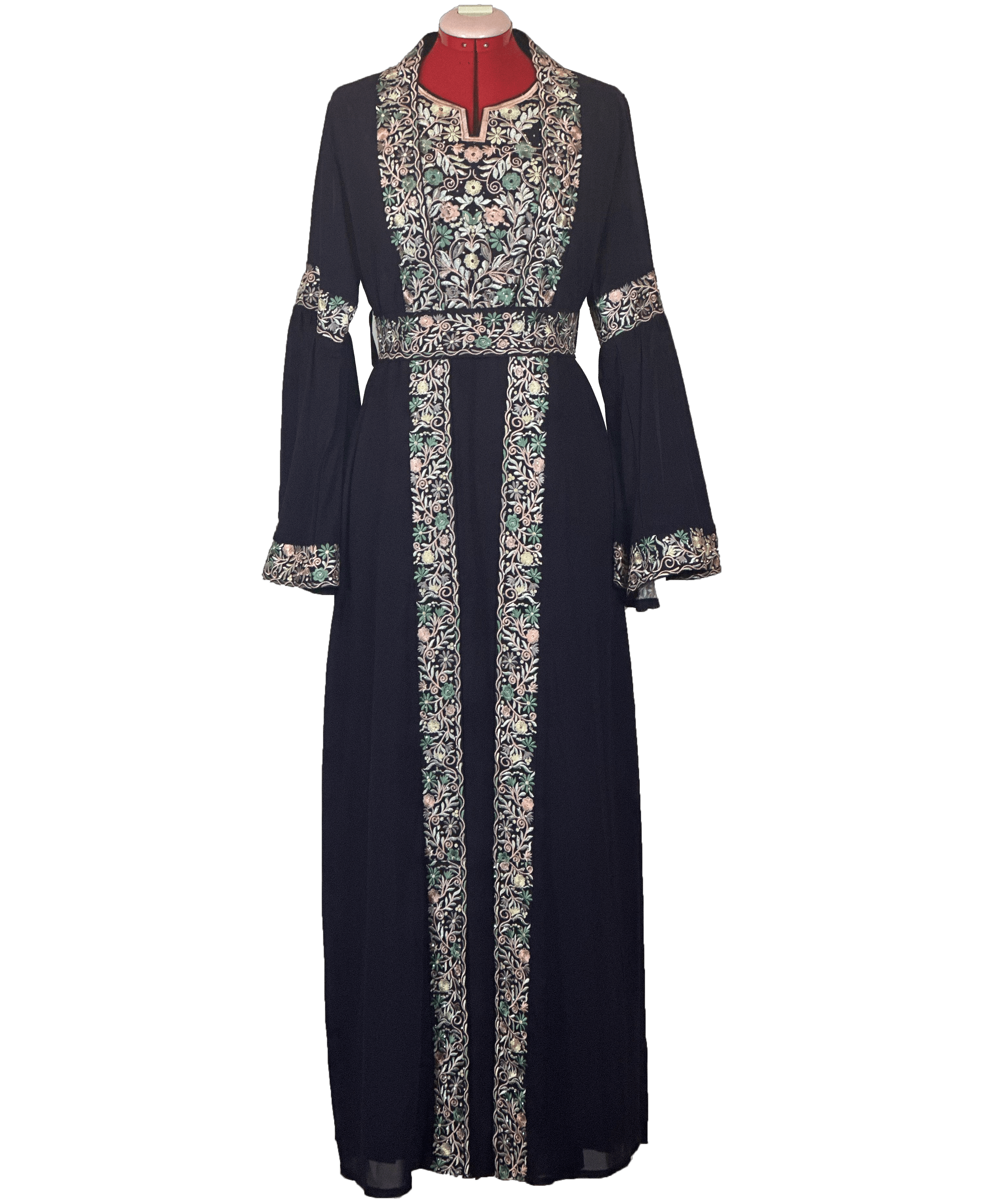 Blossom Kaftan (3pcs) - TATREEZ STORE