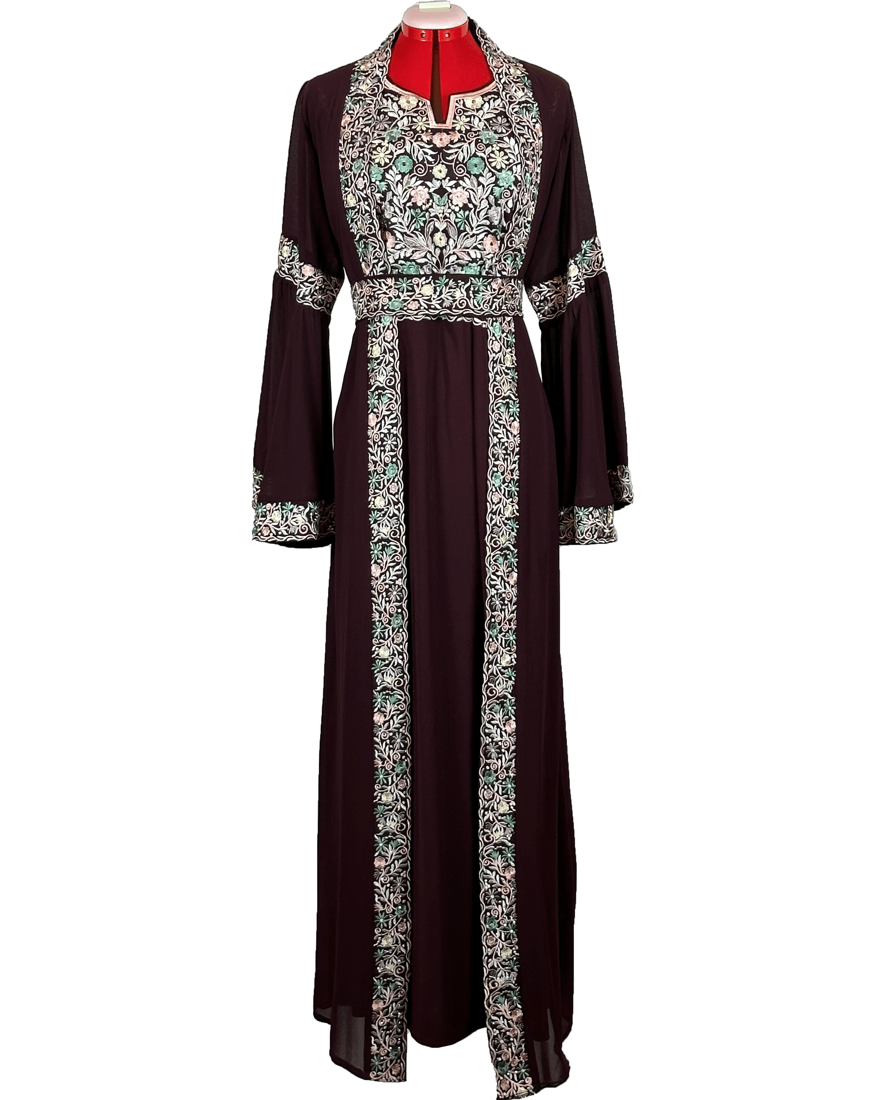 Blossom Kaftan (3pcs) - TATREEZ STORE