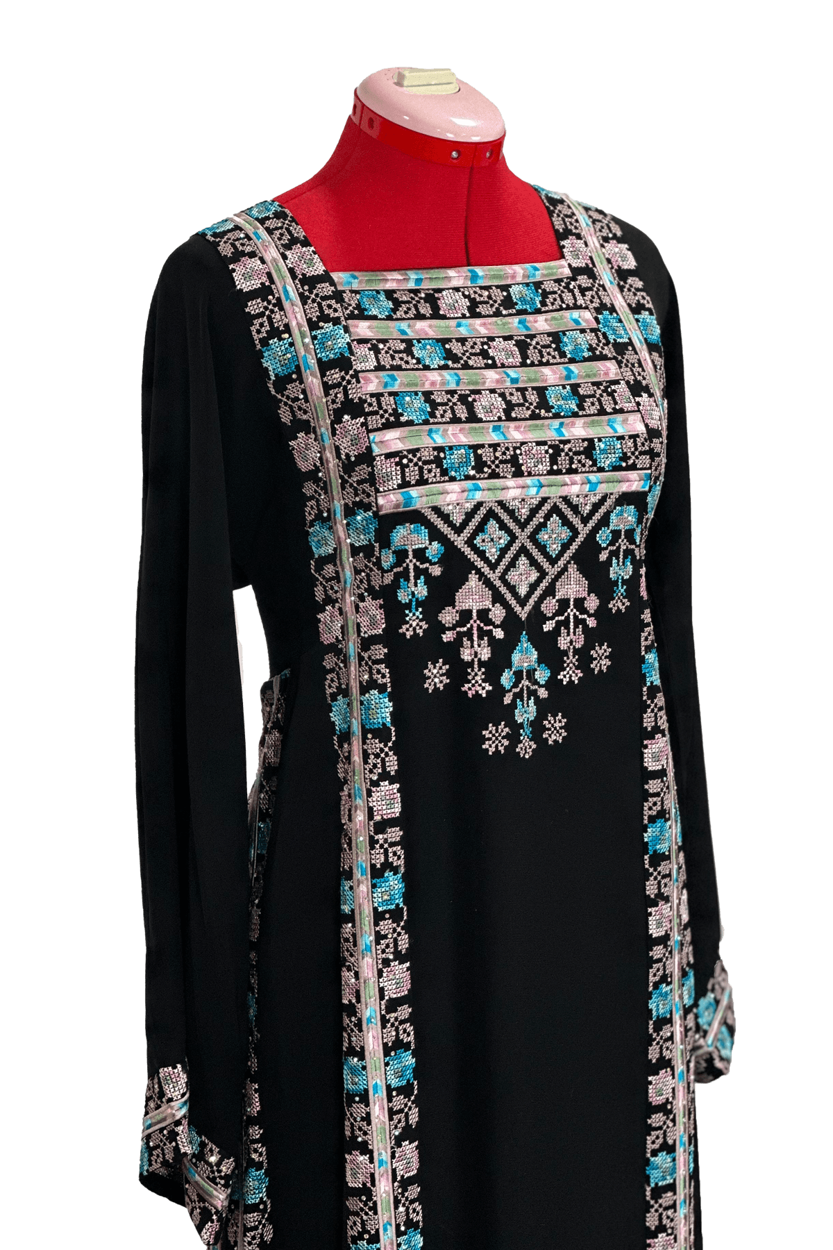 Embellished Heritage 2 Thoub - TATREEZ STORE