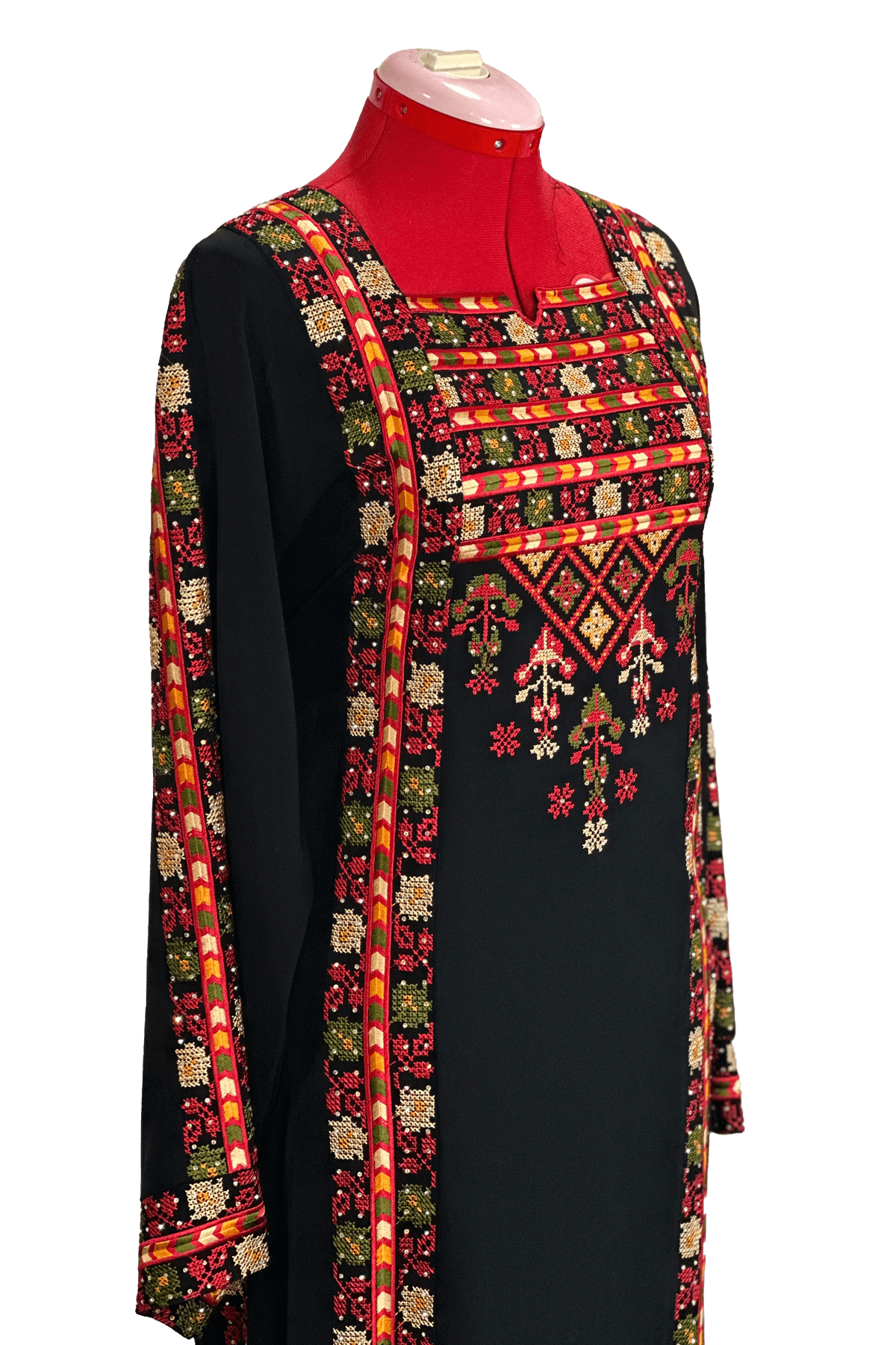 Embellished Heritage 2 Thoub - TATREEZ STORE