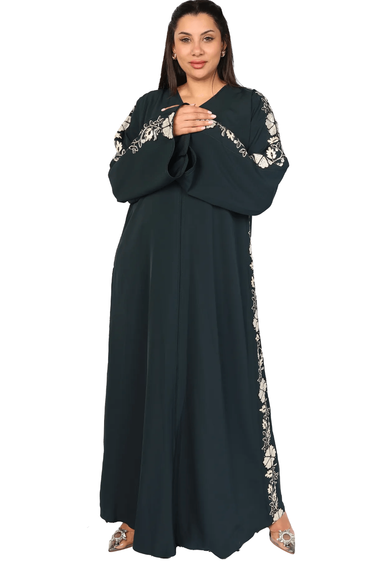 Embroidered Abaya - Tatreez Store