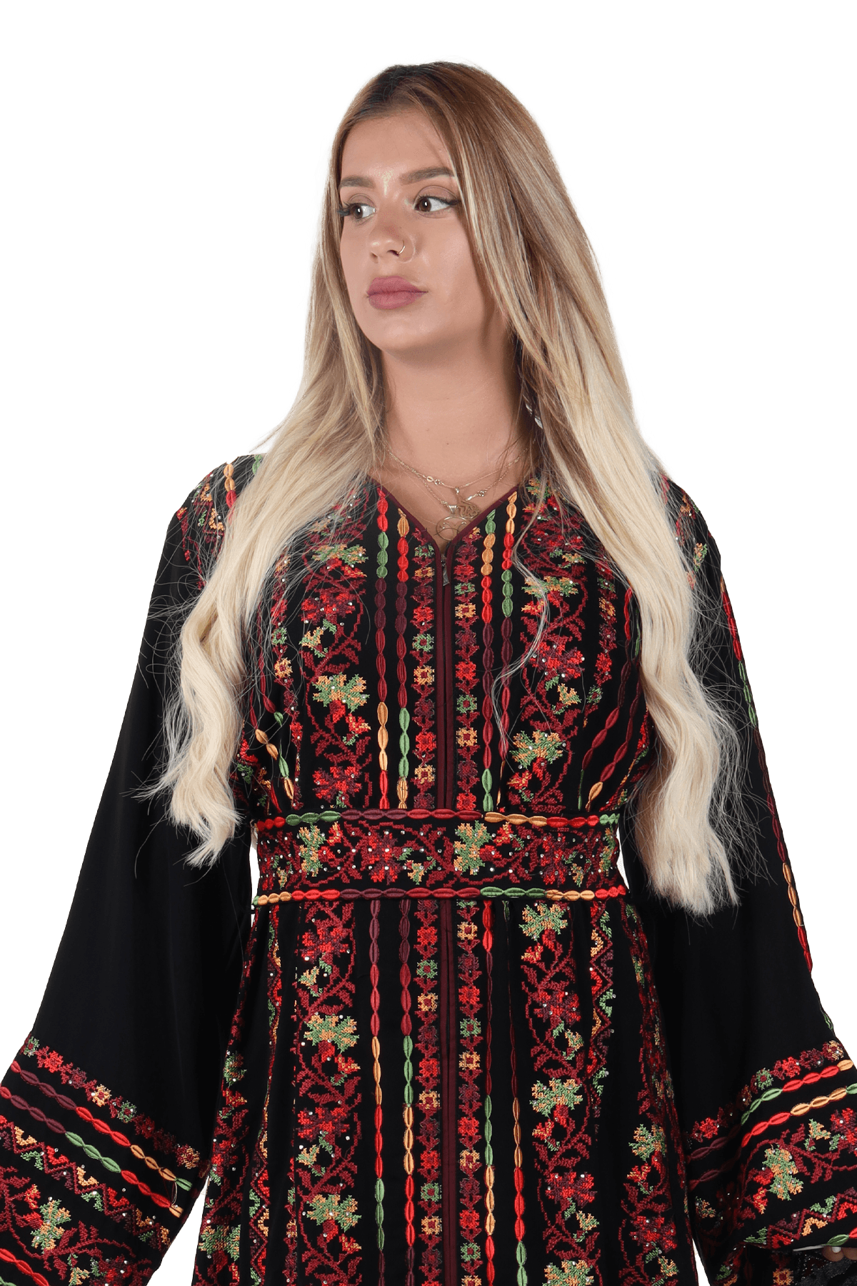 Embroidered Dallah Dress - TATREEZ STORE