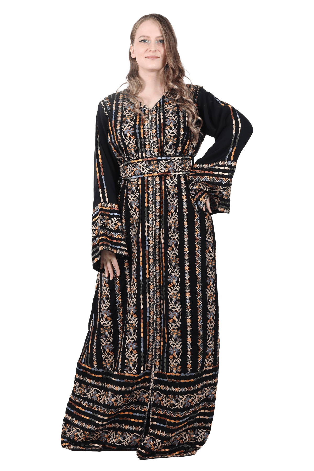 Embroidered Dallah Dress - TATREEZ STORE
