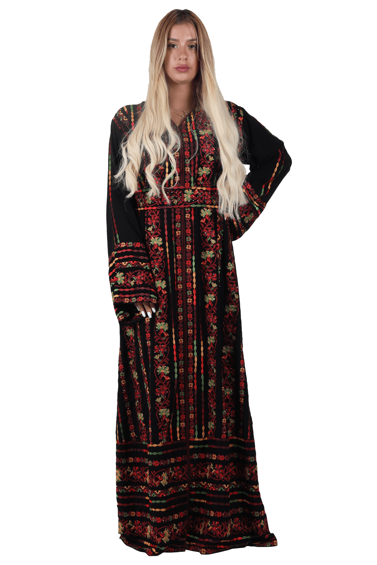 Embroidered Dallah Dress - TATREEZ STORE