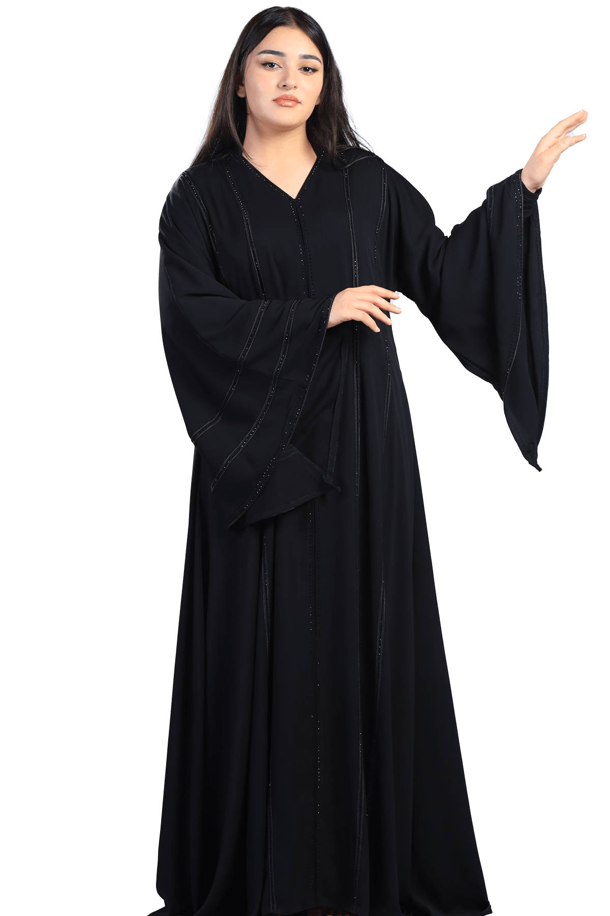 Gulf Abaya (2pcs) - TATREEZ STORE