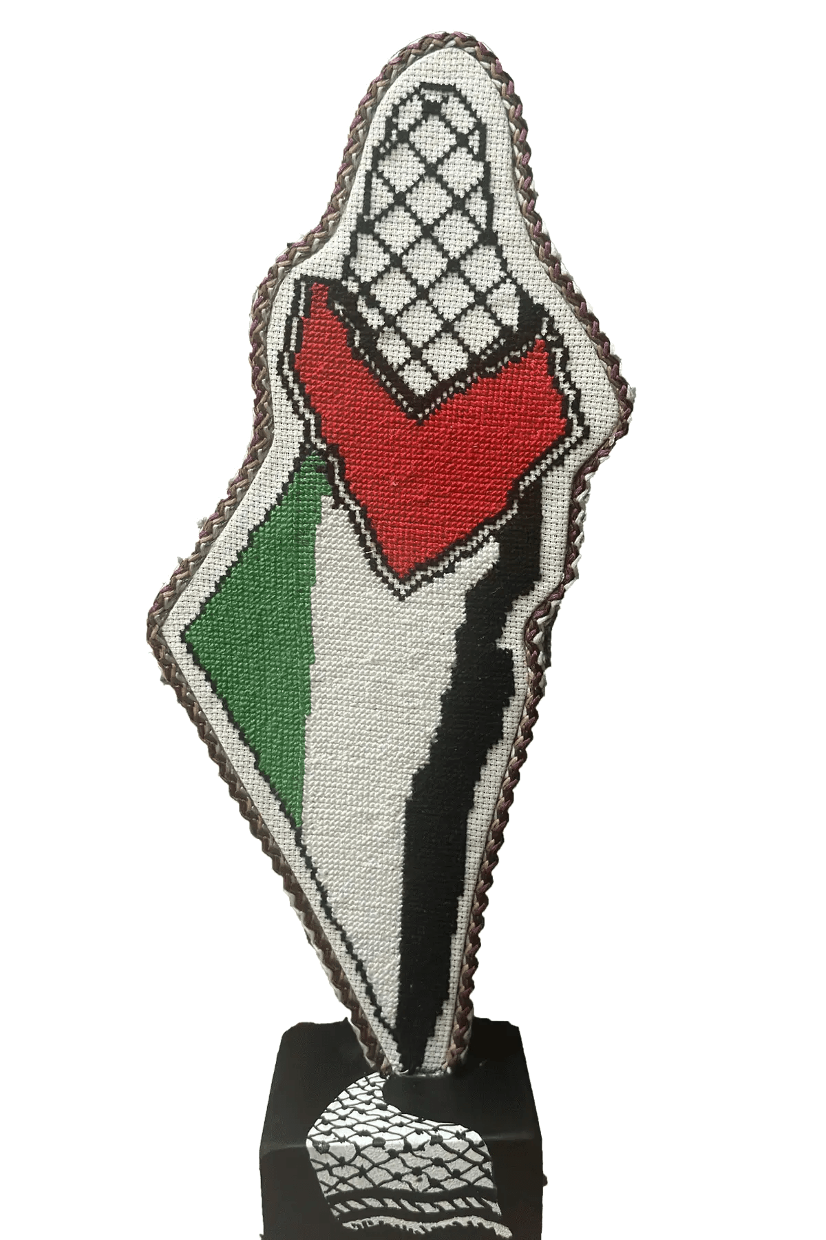 Palestine Flag map - Tatreez Store