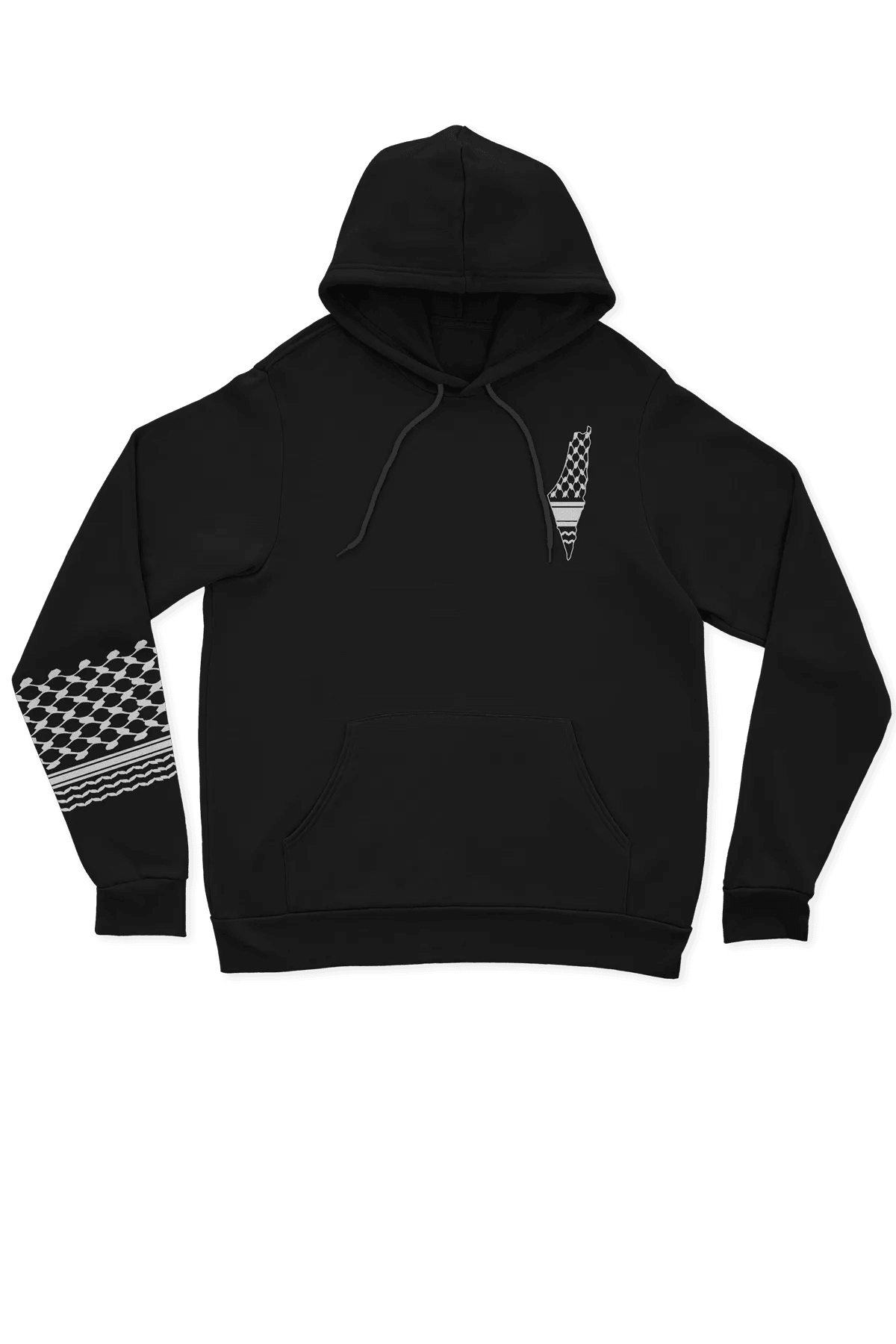 Palestine Keffiyeh Hoodie - Tatreez Store