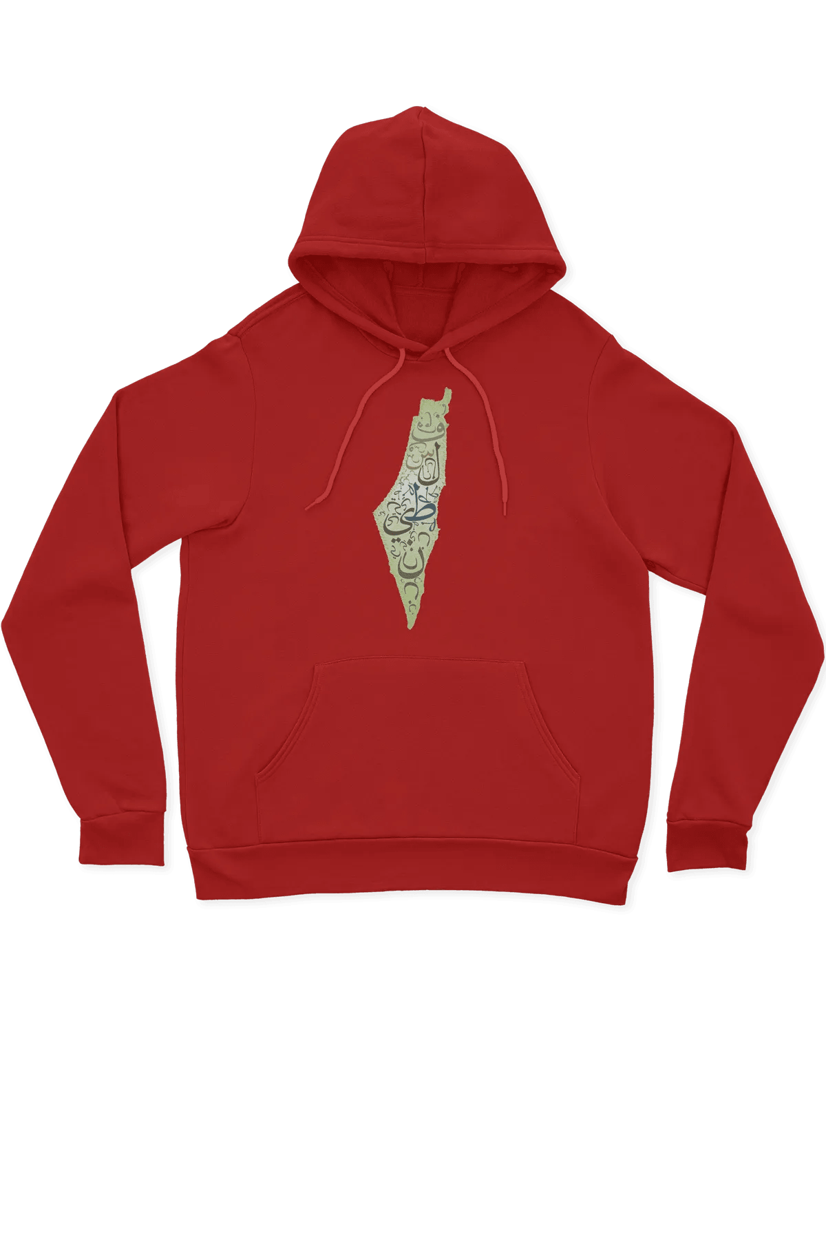 Palestine map Hoodie - Tatreez Store