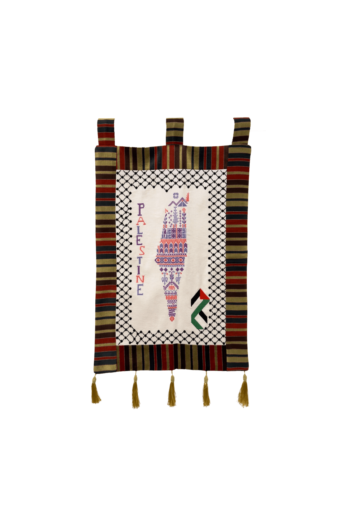 Palestine Wall Hanging - Tatreez Store