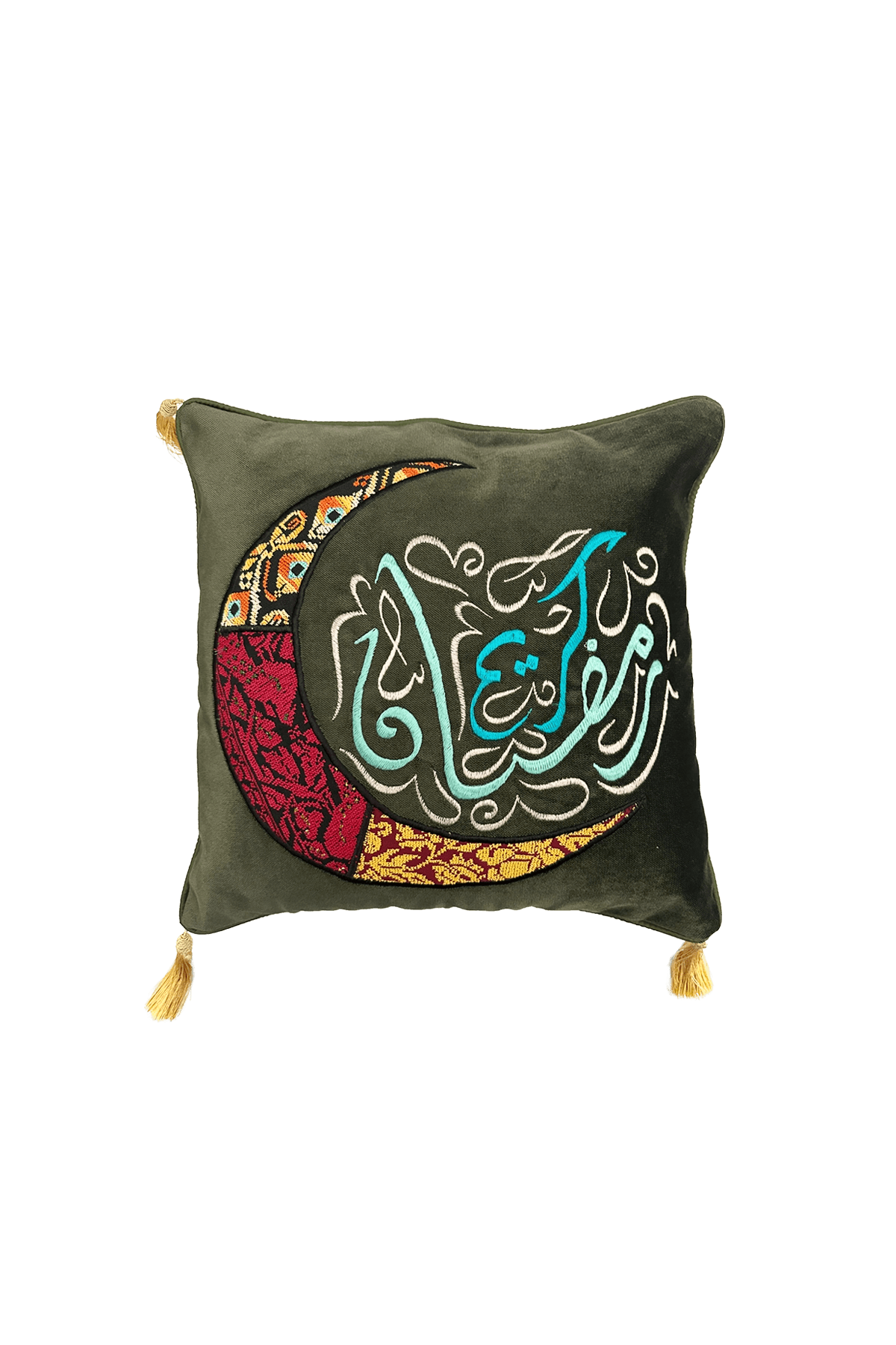 Ramadan Pillowcase (Multicolored) - Tatreez Store