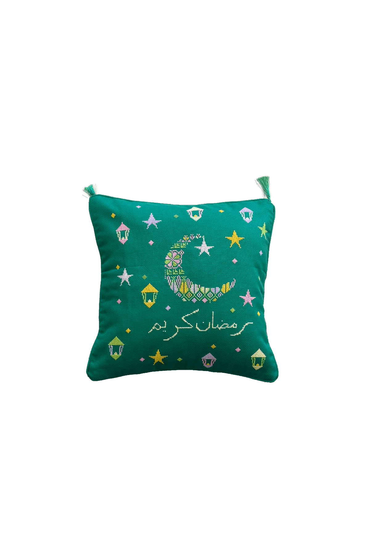 Ramadan pillowcase - Tatreez Store