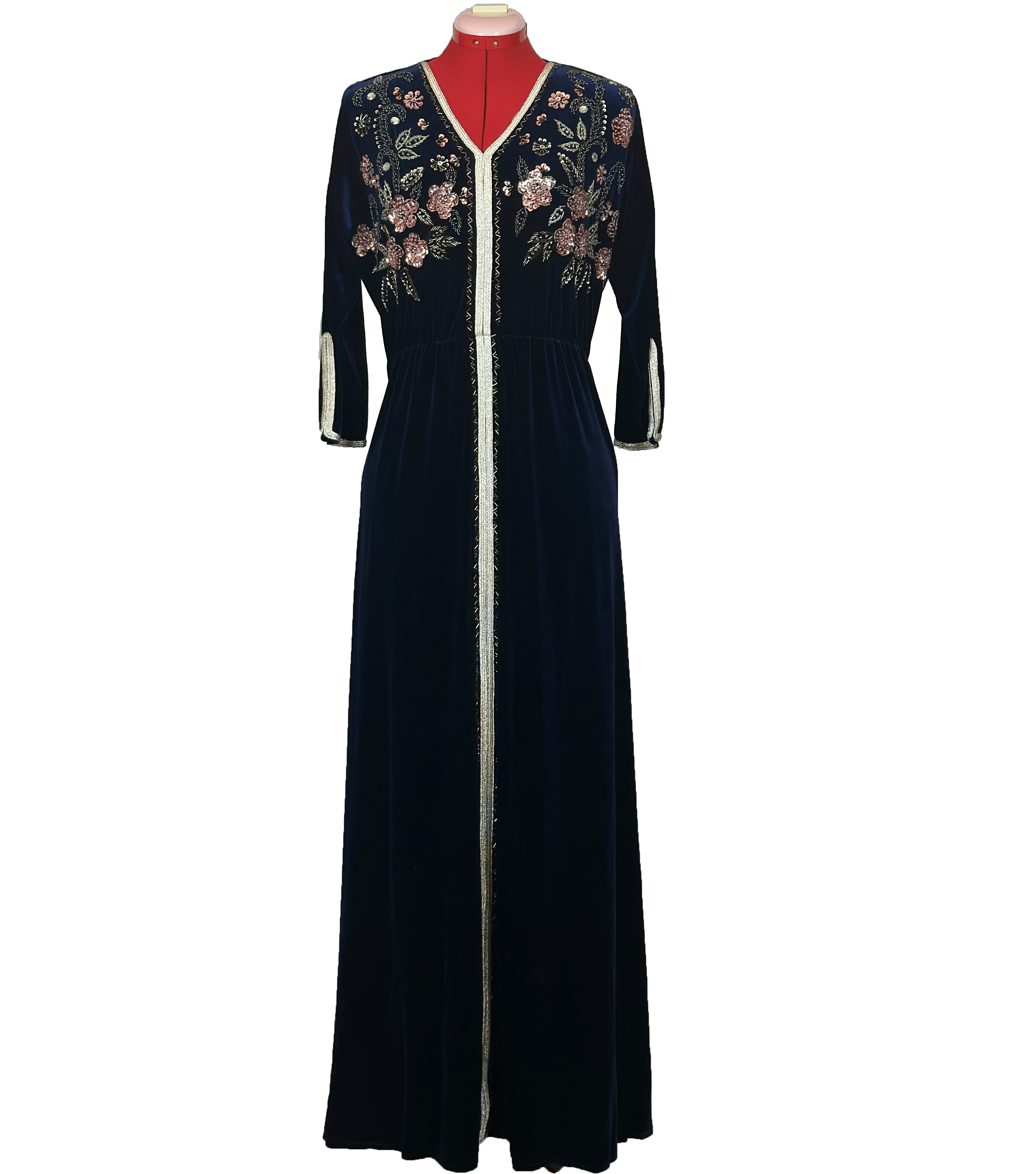 Sapphire Splendor Dress - TATREEZ STORE