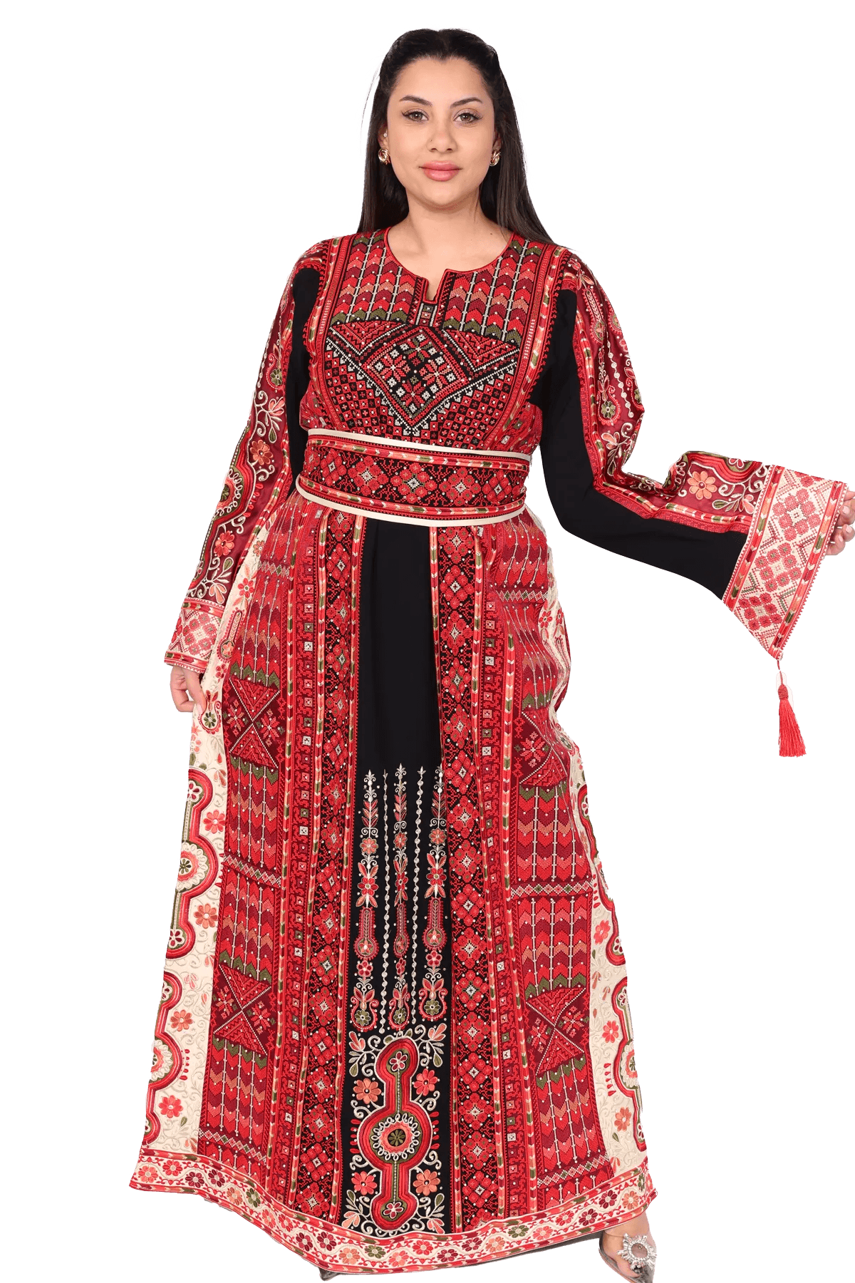 Tals Embroidered Thoub - Tatreez Store